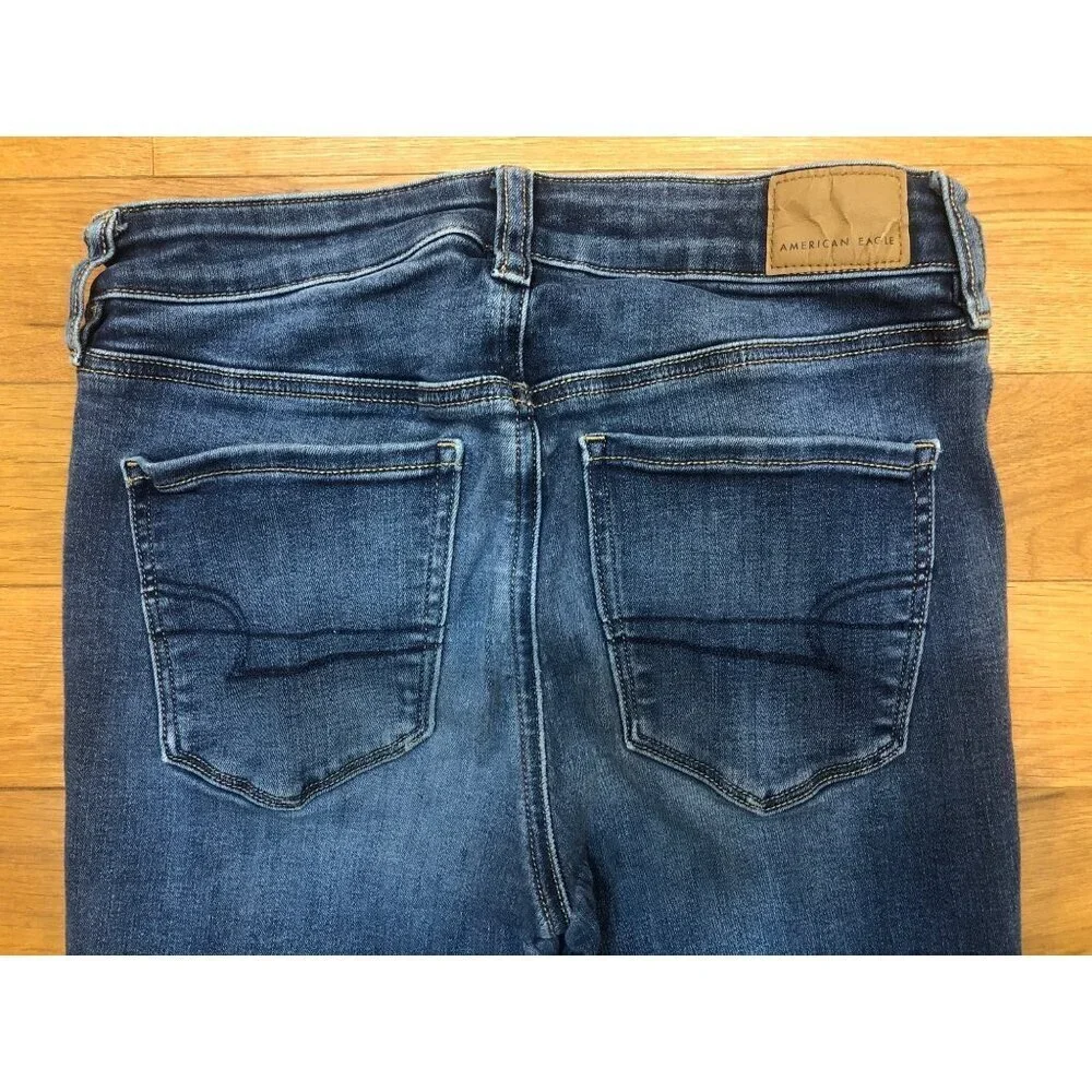 American Eagle Outfitters Next Level Stretch Hi Rise Jegging Size 4 Long